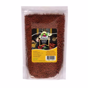 Achiote entero Sazú 100% puro en presentación 500 gramos para cocina tradicional