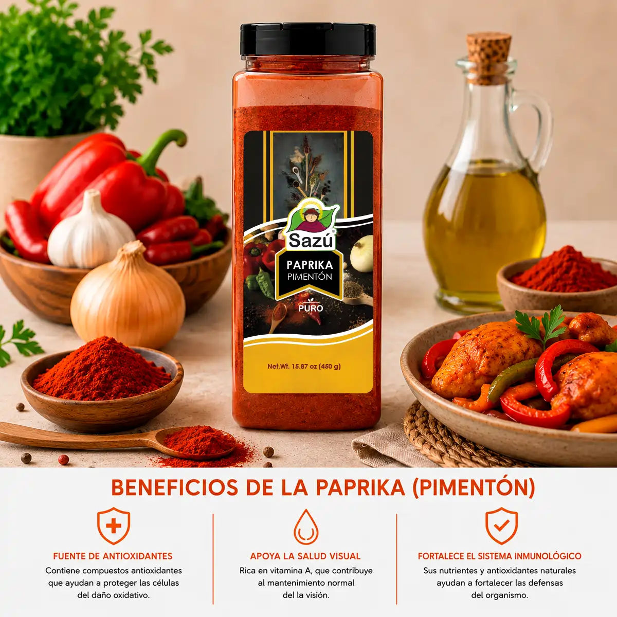 Paprika Sazú 450g