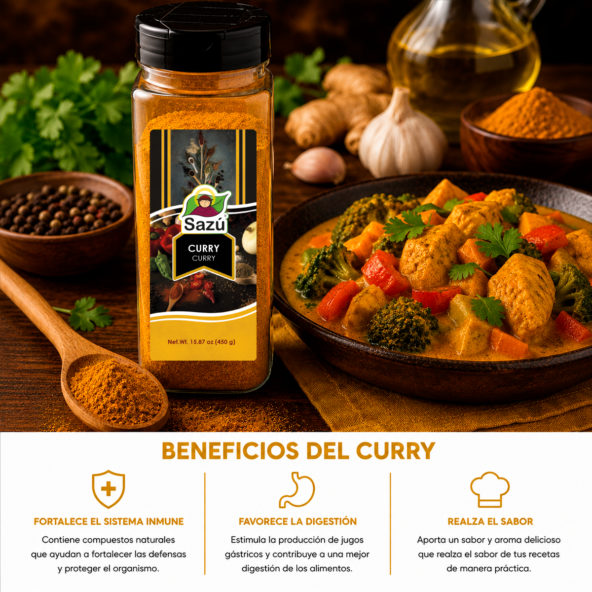 Curry Sazú 450g