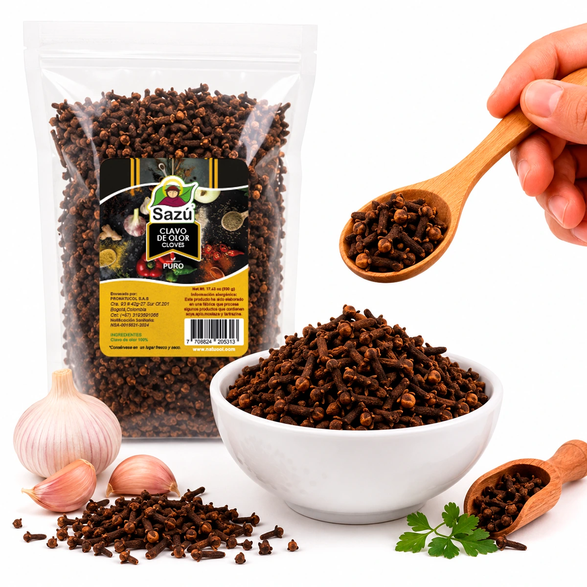 Clavo de Olor Sazú 500g