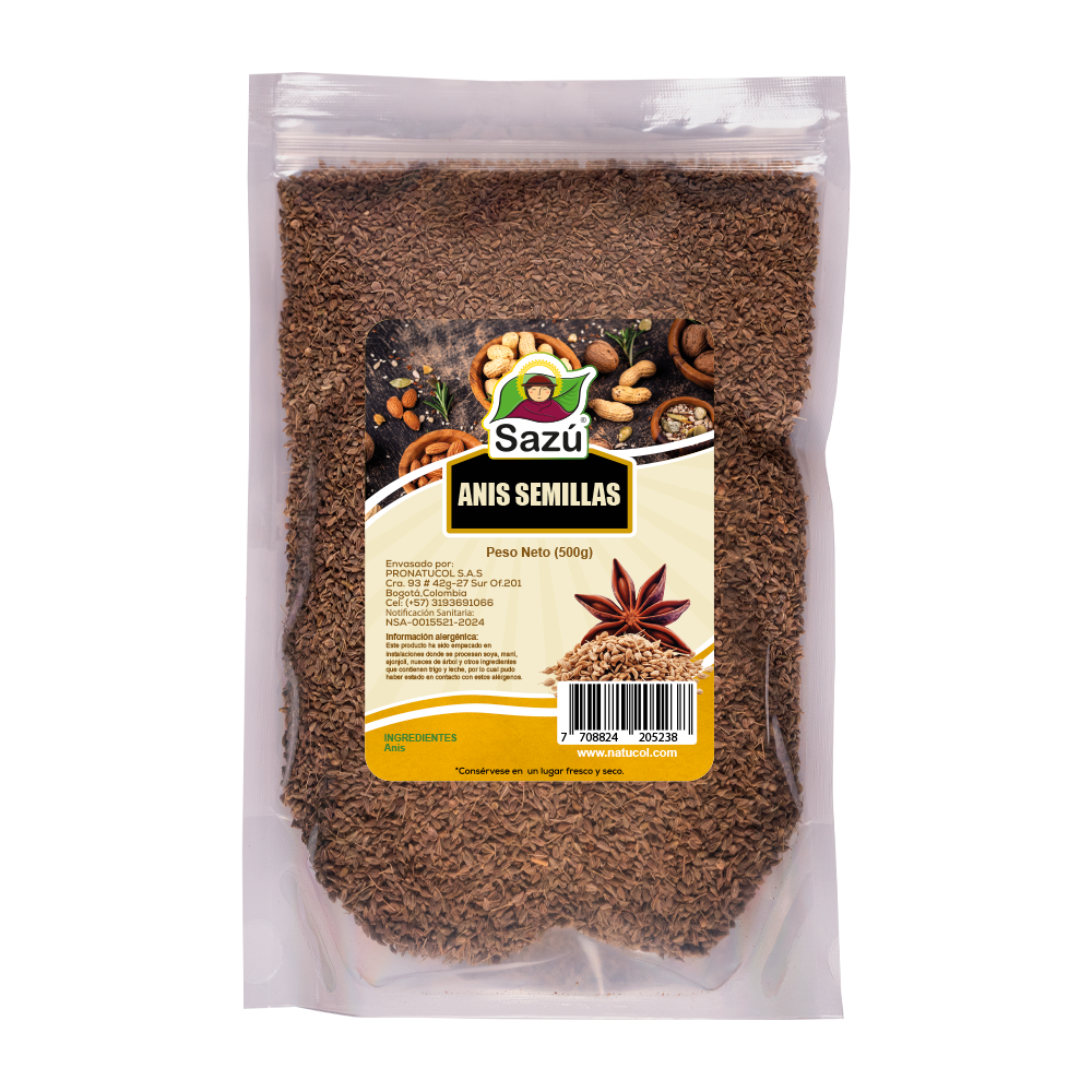 Anís semilla Sazú 500g