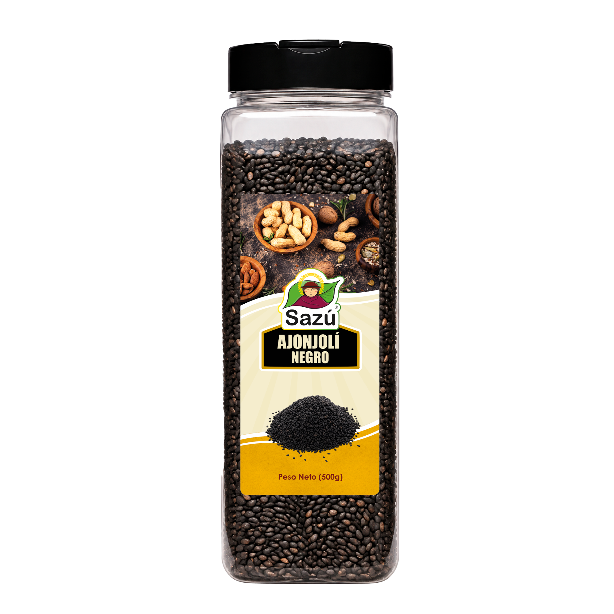Ajonjolí Negro Sazú 500g